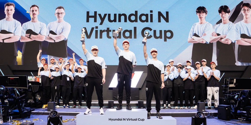 Hyundai Motor Company crowned the first Hyundai N Virtual Cup (HNVC) World Champion at the offline World Finals on January 11 at the SOOP Colosseum Esports Stadium in Seoul, South Korea. 