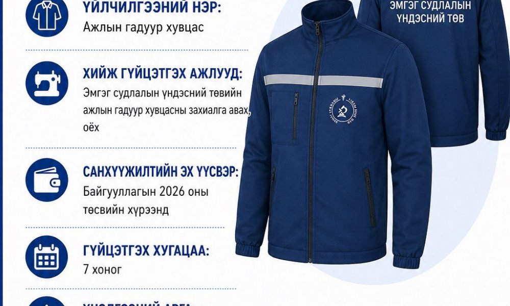 Ажлын гадуур хувцас үнийн санал авах тухай                                                                                               