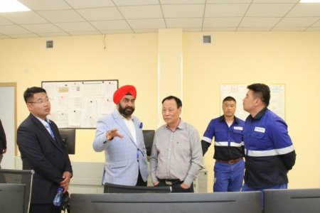 Газрын тос боловсруулах үйлдвэрийн дэд бүтцийн ажлын явц сайн байна