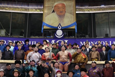 Монгол Улсын Ерөнхийлөгчийн нэрэмжит цомыг Улсын арслан Б.Орхонбаяр хүртлээ