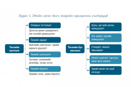 Монгол Улсын төрөөс төсөв болон ТӨААН-ээр дамжуулан эдийн засагт оролцож буй оролцооны түвшинг үнэлэх харьцуулсан судалгаа