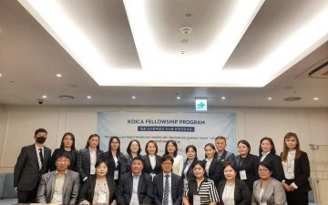 The employees of the General Authority for State Registration are participating in training in South Korea within the framework of the project implemented with the aid of the KOICA’s grant