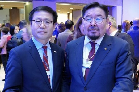 Ерөнхий сайд Г.Занданшатар БНСУ-ын Худалдааны сайд Ё Хан Гү нар уулзлаа