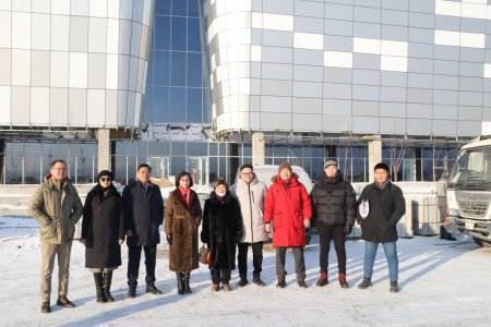 Сүхбаатар дүүргийн спорт цогцолборын ажлын явцтай танилцлаа