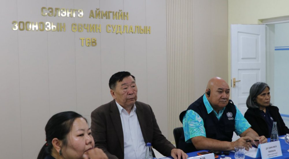 ДЭМБ-ЫН НОМХОН ДАЛАЙН БАРУУН БҮСИЙН ЗАХИРАЛ СЭЛЭНГЭ АЙМГИЙН ЗООНОЗЫН ӨВЧИН СУДЛАЛЫН ТӨВД АЖИЛЛАЛАА.