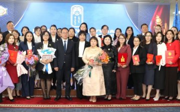 Officials Honored with State Decorations, Medals, and Sectoral Awards on the Occasion of the National Naadam Festival