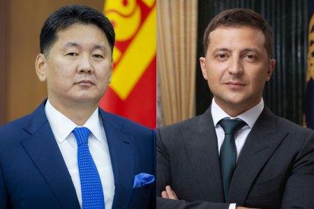 Монгол Улс, Украин Улсын төрийн тэргүүн нар утсаар ярив