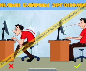 Ажлын байрны эргономик (D1D171)