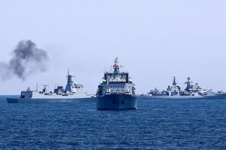 БНХАУ, ОХУ-ын тэнгисийн цэргийн хамтарсан сургуулилалт Шар тэнгист эхэллээ