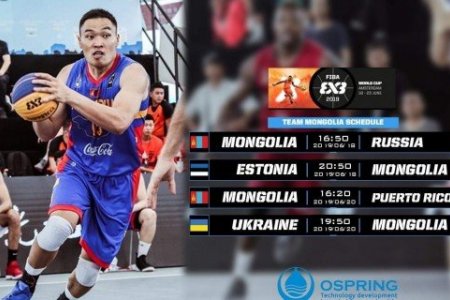 Сагсан бөмбөгийн 3x3 төрлийн ДАШТ өнөөдөр эхэлнэ