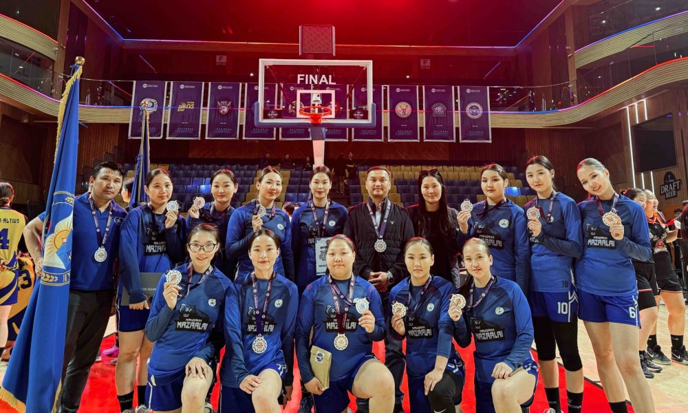 Mandakh University’s women’s basketball team has won the silver medal in the Mongolian Student’s League-2024, Division 2
