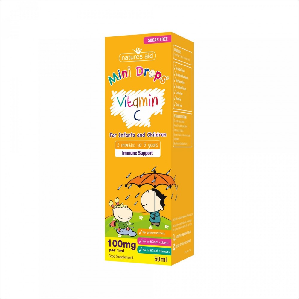 VITAMIN C DROPS, 50 ML