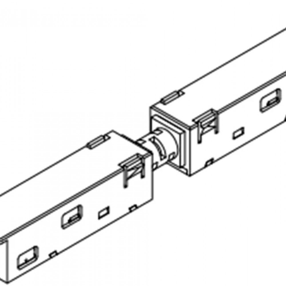 Straight connector