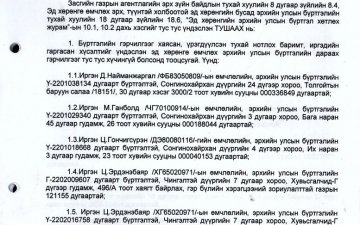 Эд хөрөнгө өмчлөх эрхийн улсын бүртгэлийн гэрчилгээг хүчингүй болсонд тооцох тухай