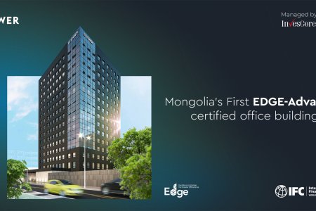 IC Tower: Mongolia’s first EDGE-ADVANCED certified office, commercial building 