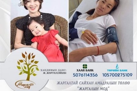 Сэтгүүлч Ж.Жаргалсайханд туслацгаая