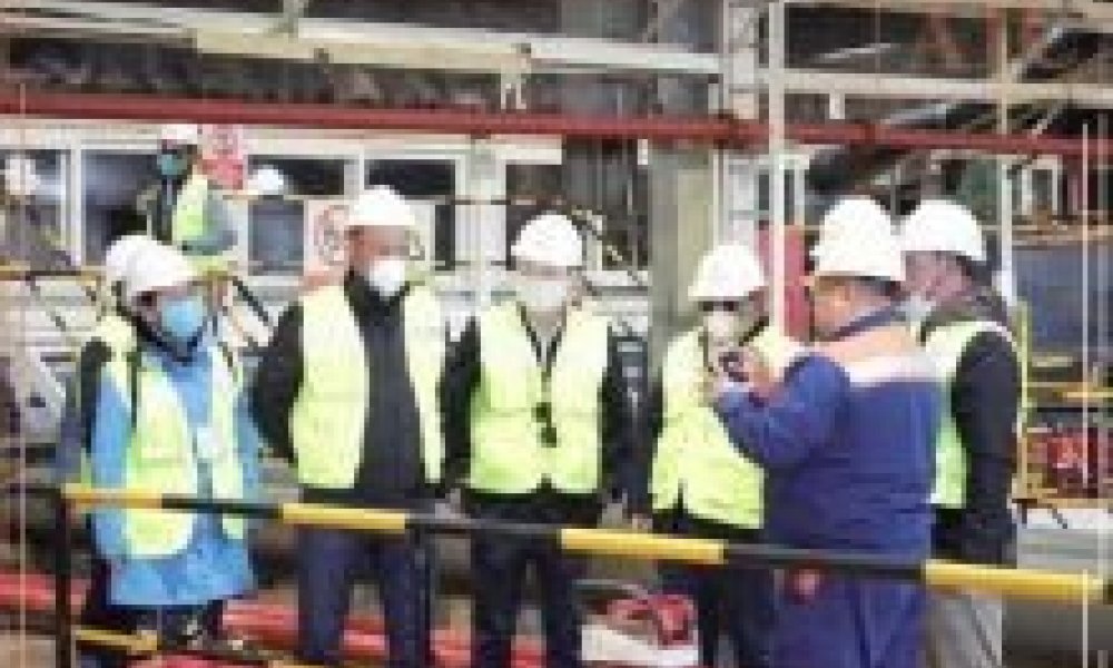 MEMBERS OF PARLIAMENT PAYS A VISIT AIC COPPER PLANT