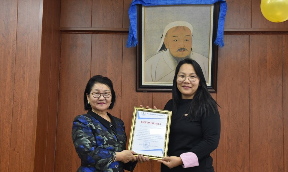 Ms.B.Sainjargal, Head of Economics and Business Department, Mandakh University has successfully defended her doctoral dissertation at Business School, National University of Mongolia 