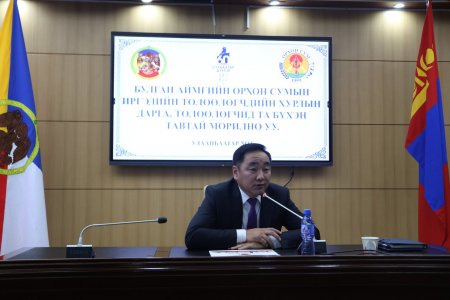 Сүхбаатар дүүрэгт Булган аймгийн Орхон сумын ИТХ-ын дарга, засаг дарга, ИТХ-ын төлөөлөгчид зочиллоо