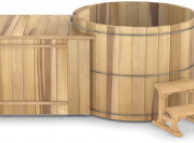 WOODEN BATH