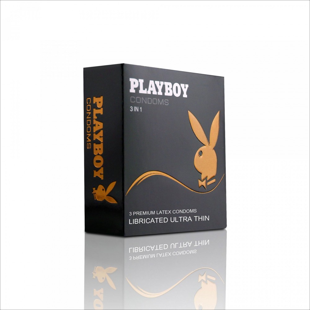 Бэлгэвч PlayBoy Нимгэн, 3 ширхэгтэй