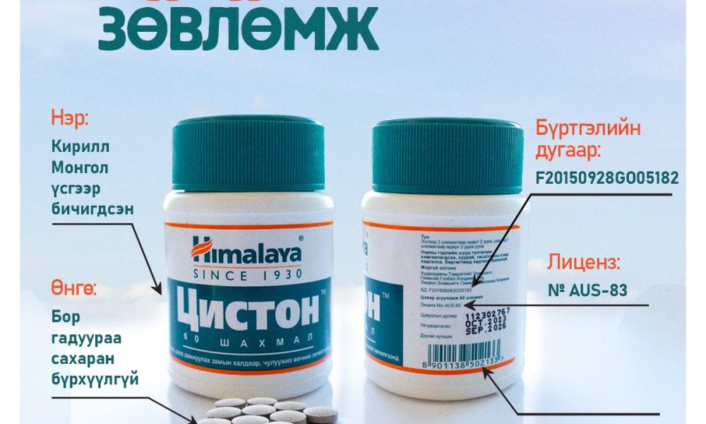  ЦИСТОН эмийн талаарх баримтууд