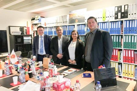 Representatives of Mandakh University paid a visit to ABMS - Open University of Switzerland