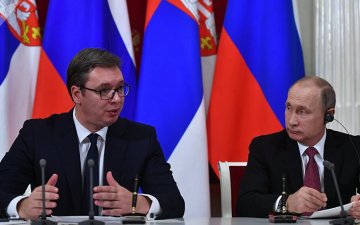 ОХУ-ын ерөнхийлөгч В.Путин Серби улсын ерөнхийлөгчийг хүлээн авч уулзлаа