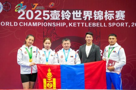 Монголын туухай өргөлтийн тамирчид ДАШТ-ээс 12 медаль хүртлээ