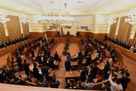 Улсын Их Хурлын 2018 оны намрын ээлжит чуулган нээлтээ хийлээ
