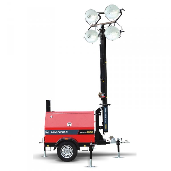 Lighting tower LED | 196.000lm Diesel | Himoinsa APOLO AS4006 