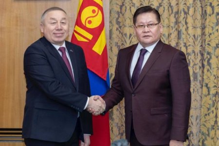 Шадар сайд Ө.Энхтүвшин Казахстаны Элчин сайдыг хүлээн авч уулзав