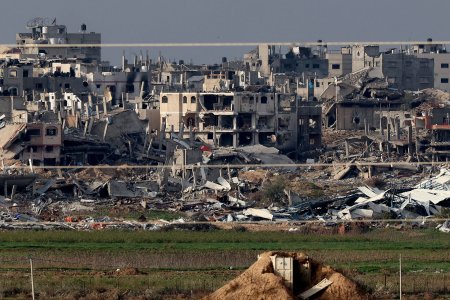 Израилын хариу агаарын довтолгооны уршгаар Газын зурвас дахь нийт байшин барилгын бараг тал хувь эвдэрч сүйдсэнийг “ВВС” сувгийн хийсэн дүн шинжилгээ харуулжээ