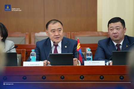 ТЭРГҮҮН ШАДАР САЙД БӨГӨӨД ЭДИЙН ЗАСАГ, ХӨГЖЛИЙН САЙД Л.ГАНТӨМӨР ЕВРОПЫН ХОЛБООНООС МОНГОЛ УЛСАД СУУГАА БОЛОН ХАВСРАН СУУГАА ЭЛЧИН САЙД НАРЫГ ХҮЛЭЭН АВЧ УУЛЗЛАА