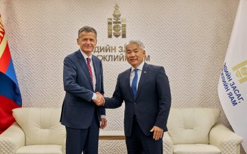 Холбооны Бүгд Найрамдах Герман улсаас Монгол Улсад суугаа Элчин сайд Томас Графыг хүлээн авч уулзлаа 