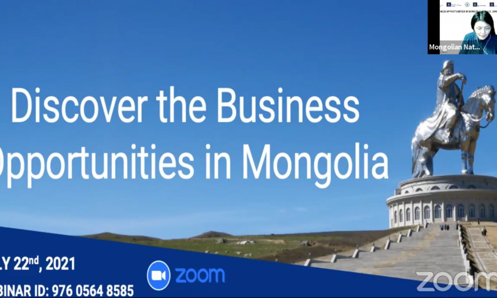 Business Opportunities in Mongolia for U.S. Companies Online Webinar