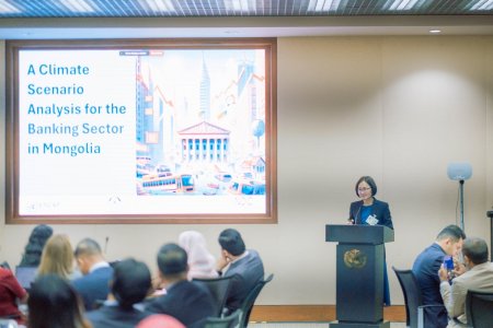 Монголбанк “Ази, Номхон далайн бүсийн NDC Clinic” арга хэмжээнд уур амьсгалын сценарь шинжилгээний туршлагаа танилцууллаа