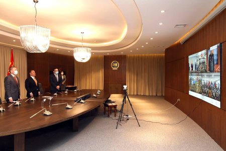 Ерөнхийлөгч Х.Баттулга энхийг сахиулагчидтай цахим уулзалт хийлээ