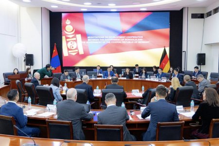 NEGOTIATIONS ON DEVELOPMENT COOPERATION BETWEEN THE GOVERNMENT OF MONGOLIA AND THE GOVERNMENT OF THE FEDERAL REPUBLIC OF GERMANY HELD