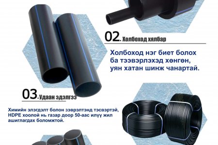 #HDPE #хуванцар #хоолой. Шинж чанарууд