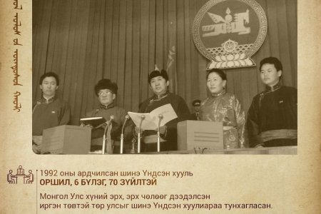 Монгол Улсын Үндсэн хуулийн өдөр