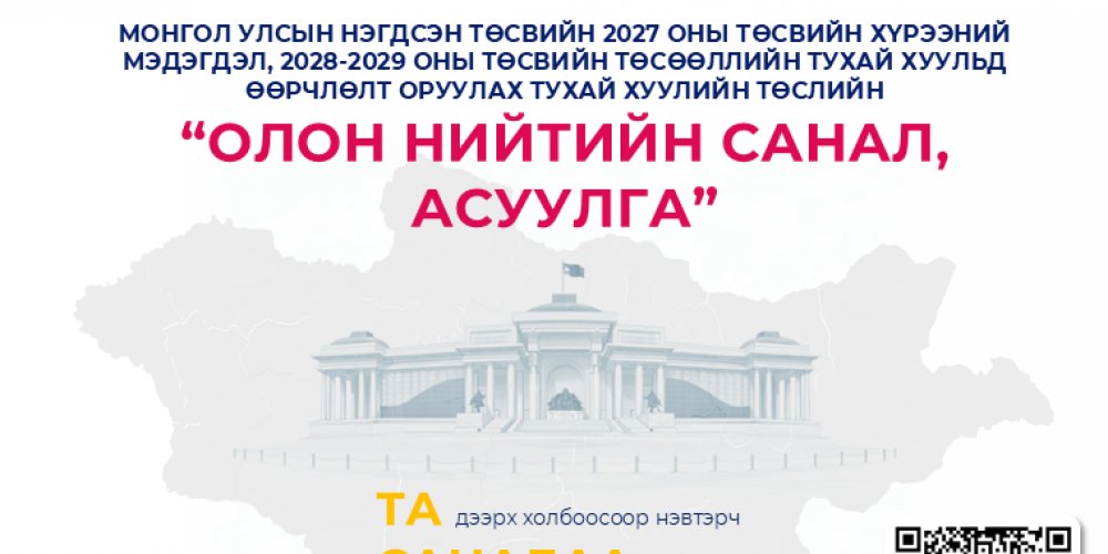 “ДУНД ХУГАЦААНЫ ТӨСВИЙН ХҮРЭЭНИЙ МЭДЭГДЭЛ