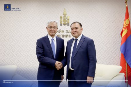 МОНГОЛ УЛСЫН ТЭРГҮҮН ШАДАР САЙД БӨГӨӨД ЭДИЙН ЗАСАГ, ХӨГЖЛИЙН САЙД Л.ГАНТӨМӨР ЯПОН УЛСЫН НИЙГАТА МУЖИЙН НАГАОКА ХОТЫН ЗАХИРАГЧ ТАЦУНОБҮ ИСОДАГ ХҮЛЭЭН АВЧ УУЛЗЛАА