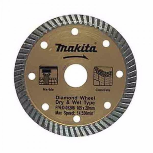 Бетон өнгөлөх, зүсэх ир Makita D-05206