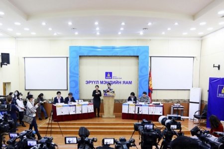 КОРОНАВИРУСТ ХАЛДВАР (COVID-19)-ЫН НӨХЦӨЛ БАЙДЛЫН ХЭВЛЭЛИЙН БАГА ХУРАЛ / 2020.03.28-НЫ 11:00 ЦАГ