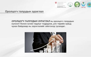 Online training 4: NGO strategic management/ТББ-ын стратегийн менежмент