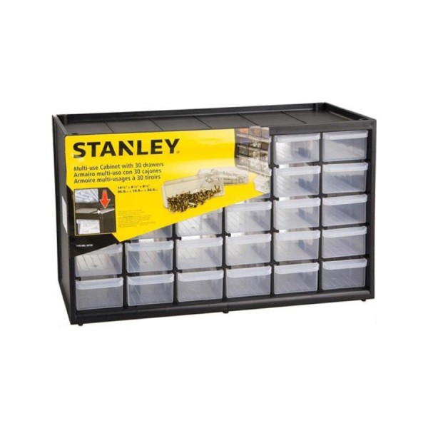 Multi-Purpose Storage Bin with 30 Small Drawers | Stanley 1-93-980