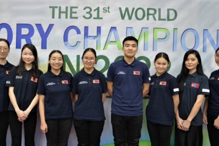 Монголын найман тамирчин ой тогтоолтын олон улсын мастер боллоо