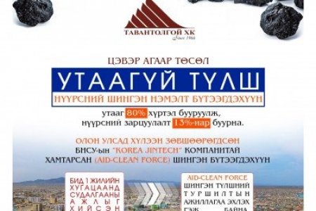 Цэвэр агаар төсөл 
