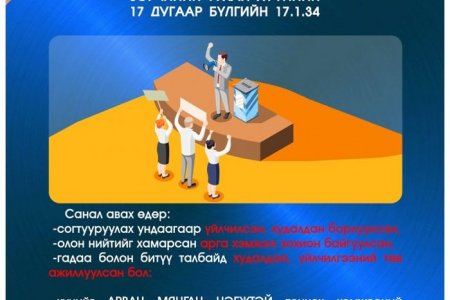 Санал авах өдөр худалдаа үйлчилгээ ажиллуулсан хүнийг 10 сая төгрөгөөр торгоно